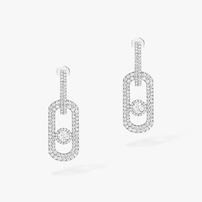[Solara Schmuck] So Move XL Pavé-Ohrhänger mit Diamanten