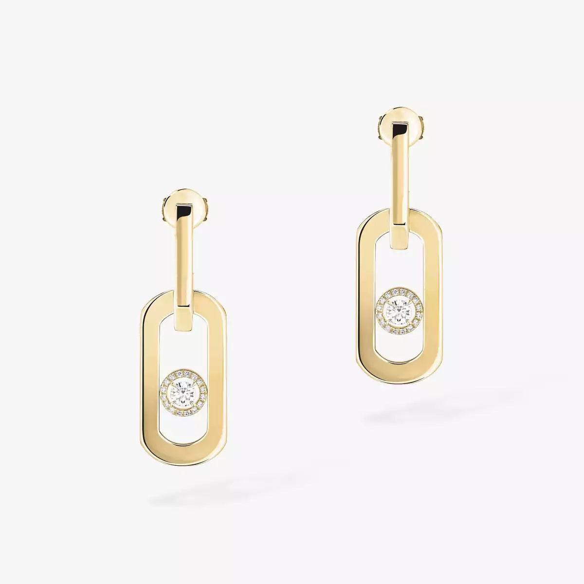 [Solara Schmuck]So Move XL Diamantanhänger Ohrringe