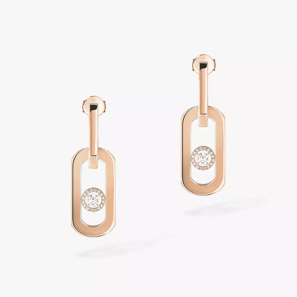 [Solara jewelry]ムーヴ XL ダイヤモンドペンダントピアス