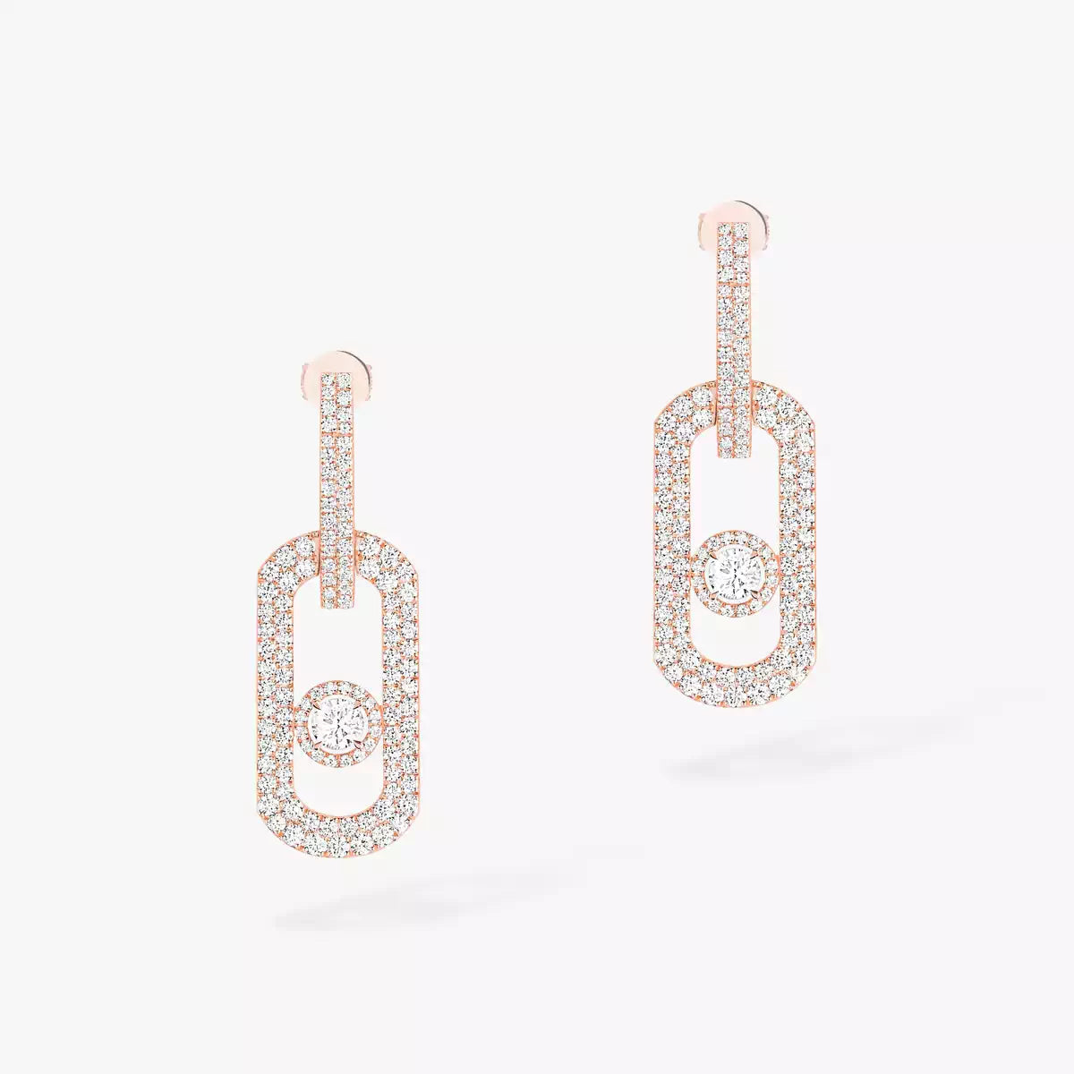 [Solara Schmuck] So Move XL Pavé-Ohrhänger mit Diamanten