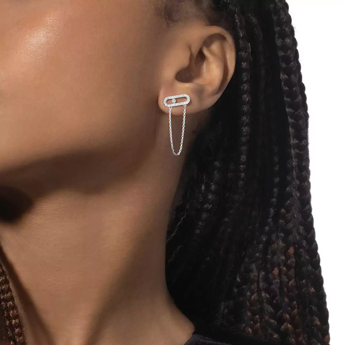 [Solara Schmuck]Move Uno Diamantohrringe