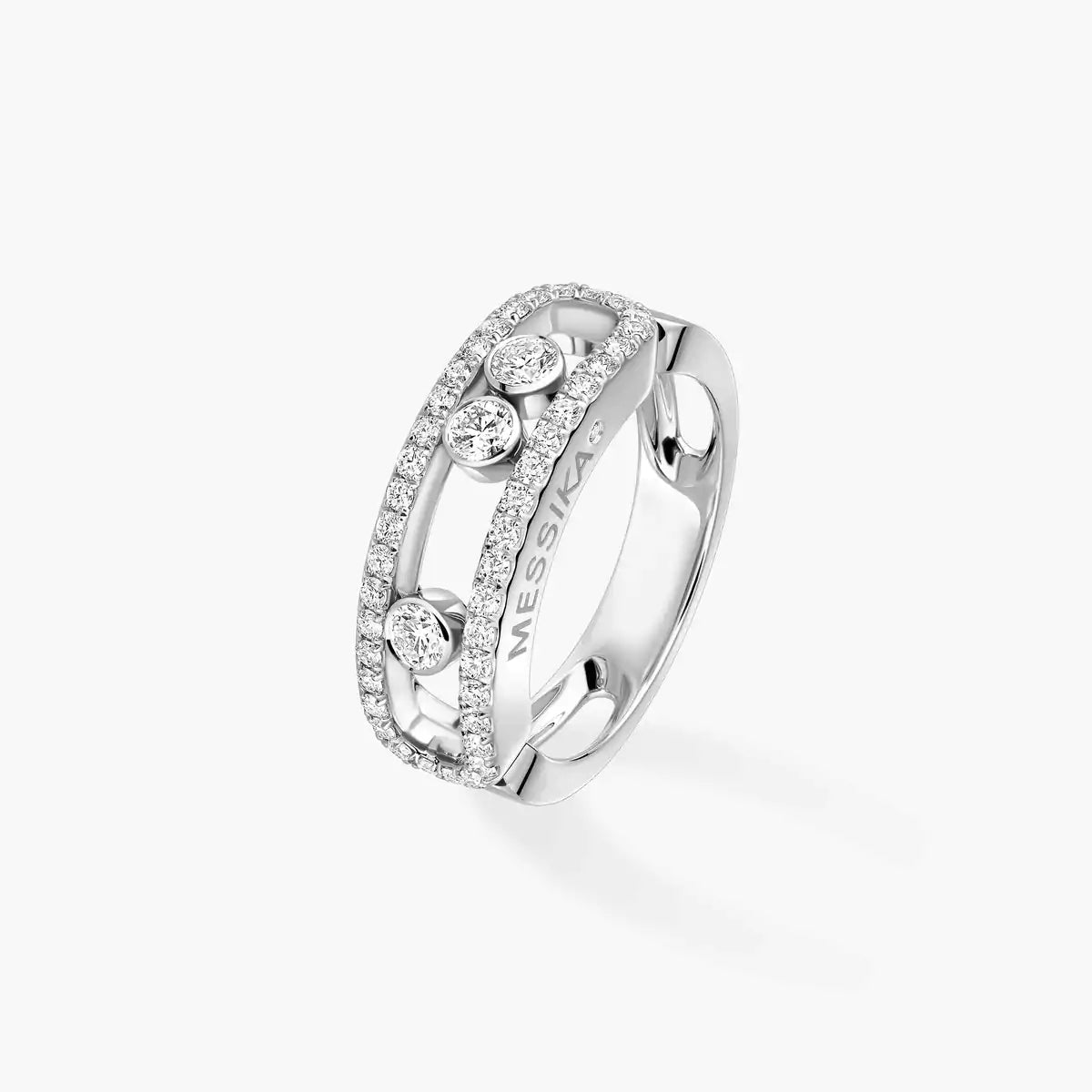 [Solara jewelry] Gold Diamant Pavé_ Ring verschieben