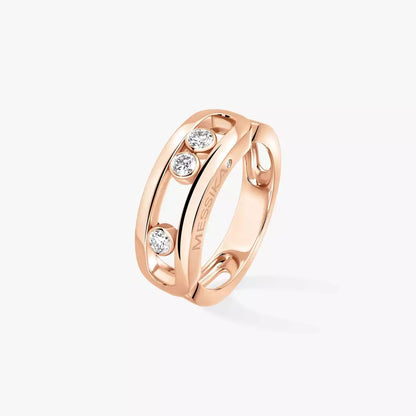[Solara Jewelry] MoveGold Diamond Ring