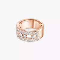 [Solara jewelry] Move Noa Diamond Pave_ Ring