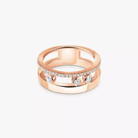 [Solara jewelry]Move Romane Diamond Ring