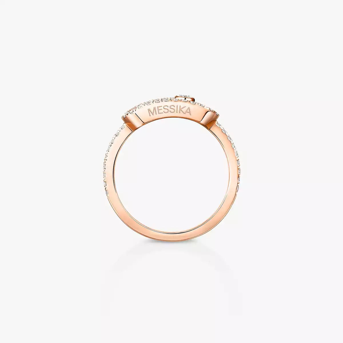 [Solara jewelry]K18YG ムーブウノ ダイヤモンドリング