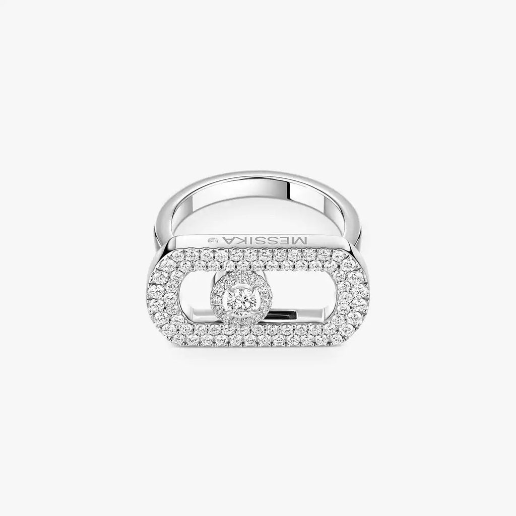 [Solara jewelry]So Move パヴェセッティング ダイヤモンドリング