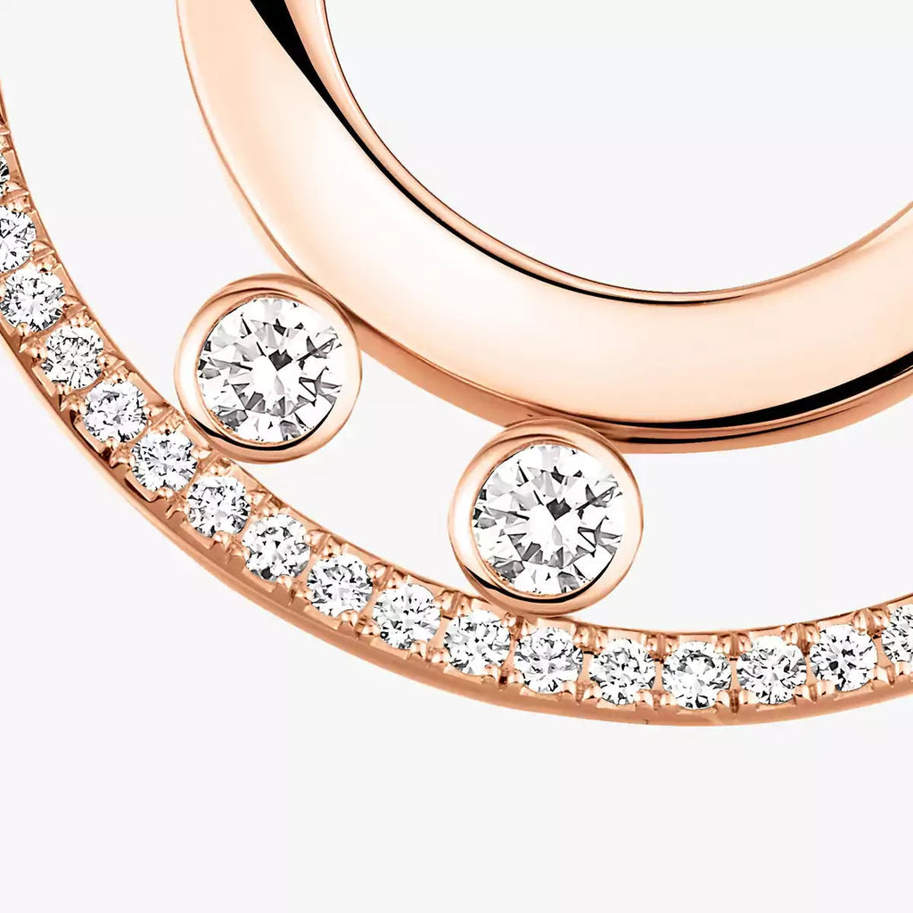 [Solara jewelry]Romane kleine Diamant-Creolen