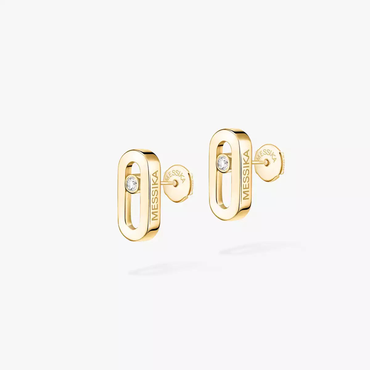 [Solara jewelry]Move Uno ダイヤモンドスタッドピアス