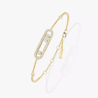 [Solara jewelry]Pavé Baby Move Diamond Bracelet