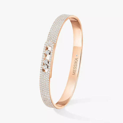 [Solara Schmuck]Noa Voll Pavé Diamant Armreif