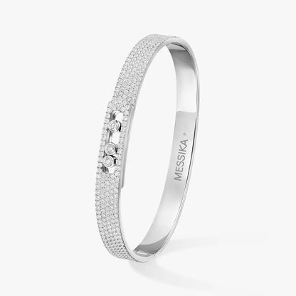 [Solara Schmuck]Noa Voll Pavé Diamant Armreif