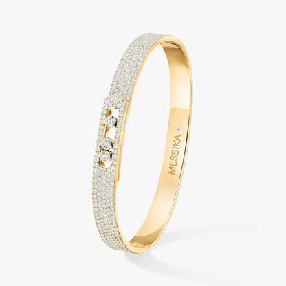[Solara Schmuck]Noa Voll Pavé Diamant Armreif
