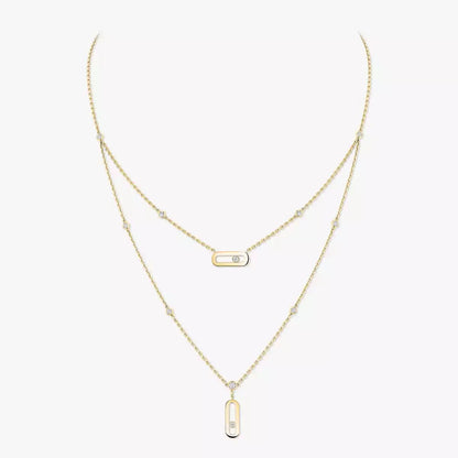 [Solara Jewelry] Move Uno Diamond Necklace