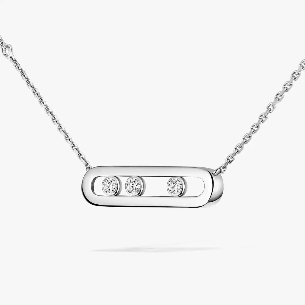 [Solara jewelry] ベビー ムーヴ ゴールド ダイヤモンド ネックレス
