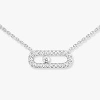 [Solara jewelry]Diamond Necklace Move Uno
