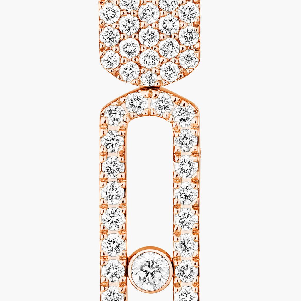 [Solara jewelry]Imperial Move SM Diamant-Ohrringe