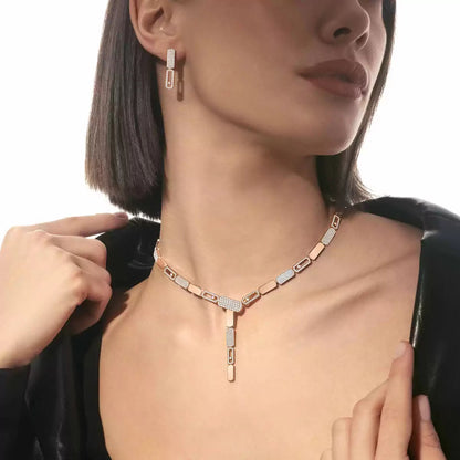 [Solara jewelry]Imperial Move SM Diamant-Ohrringe