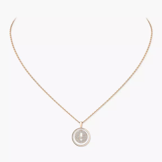 [Solara Jewelry] Lucky Move Diamond Necklace