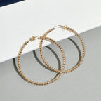 [Solara Schmuck] GLATTE PERLENOHRRINGE