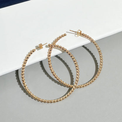 [Solara jewelry] スムースビーズ スタッドピアス