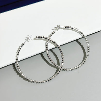 [Solara jewelry] スムースビーズ スタッドピアス