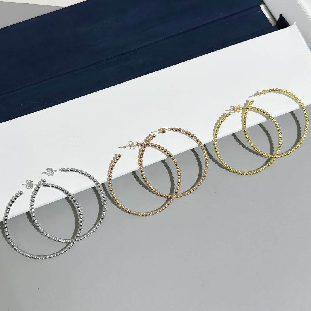 [Solara jewelry] スムースビーズ スタッドピアス
