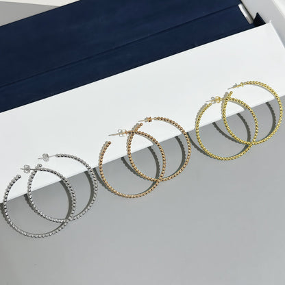 [Solara jewelry] スムースビーズ スタッドピアス