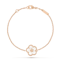 [Solara Jewelry ]LUCKY WEISSE PERLMUTT-PFLAUMENBLÜTEN-ARMBAND
