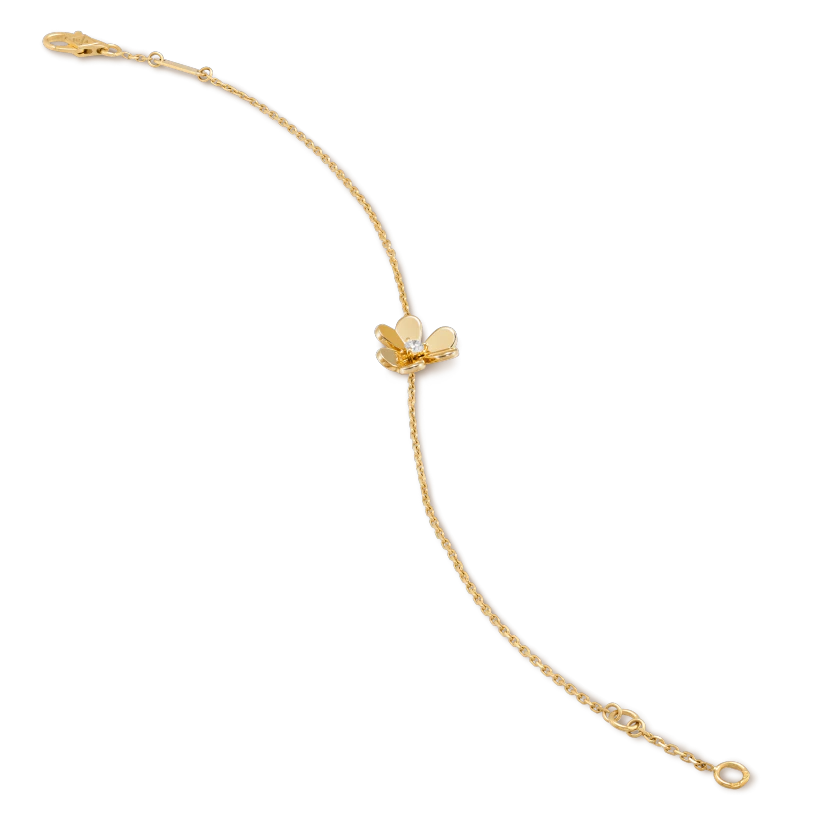 [Solara Jewelry ]FRIVOLE GOLD BLUMENARMBAND