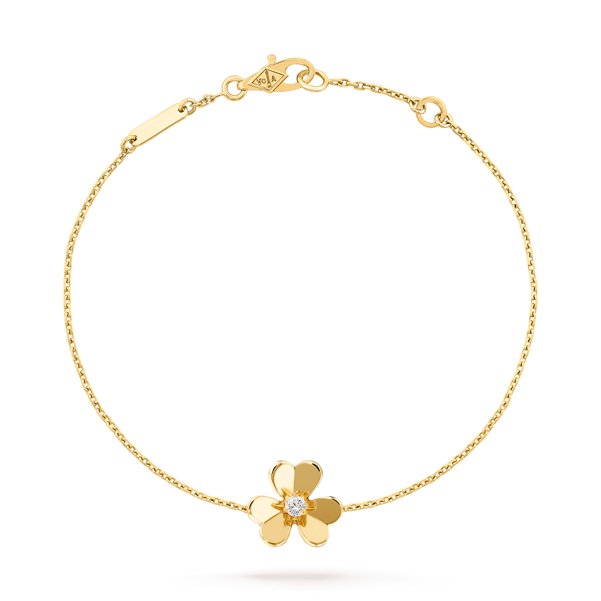 [Solara Jewelry ]FRIVOLE GOLD BLUMENARMBAND