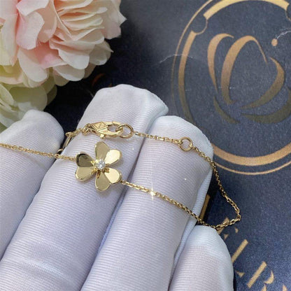 [Solara Jewelry ]FRIVOLE GOLD BLUMENARMBAND