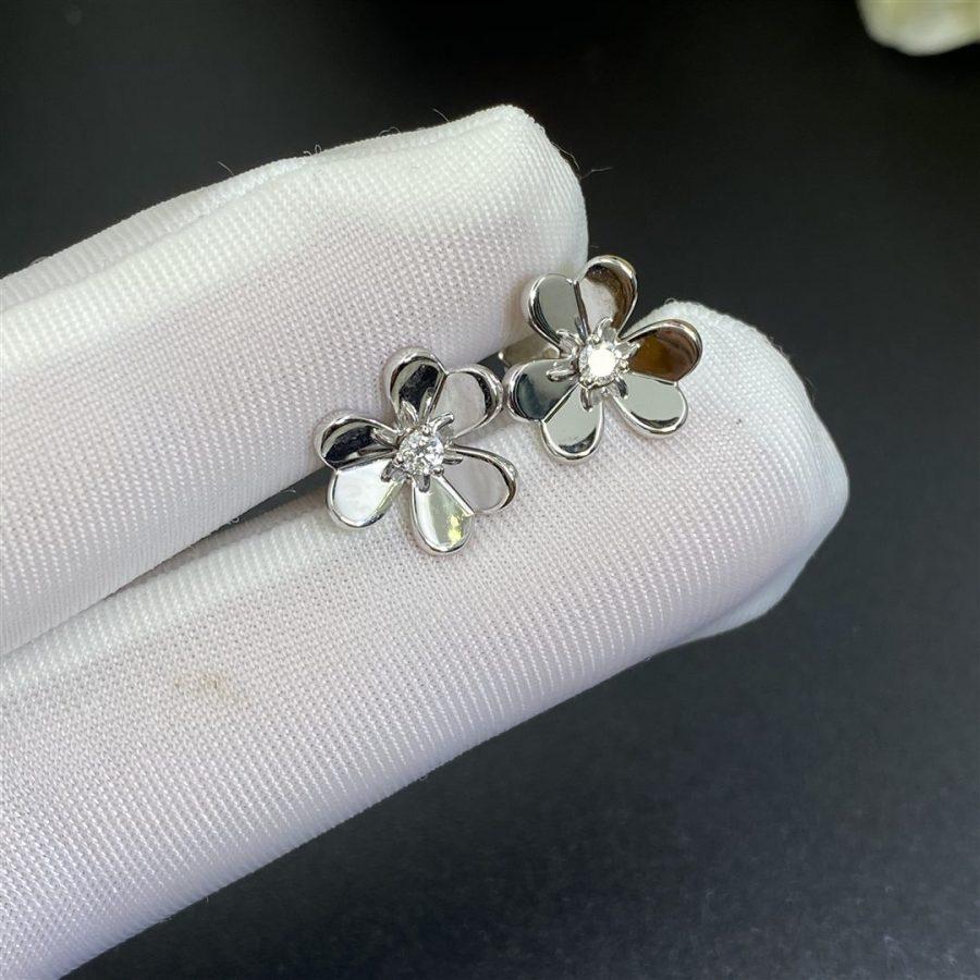 [Solara Jewelry ]FRIVOLE MINI SILBERBLUMEN OHRRINGE