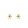 [Solara Jewelry ]FRIVOLE BLUMEN MALACHIT OHRRINGE