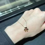 [Solara Jewelry ]FRIVOLE GOLD FLOWER NECKLACE