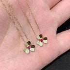 [Solara Jewelry ]FRIVOLE GOLD FLOWER NECKLACE