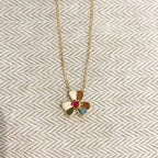[Solara Jewelry ]FRIVOLE GOLD FLOWER NECKLACE