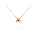 [Solara Jewelry ]FRIVOLE GOLD FLOWER NECKLACE