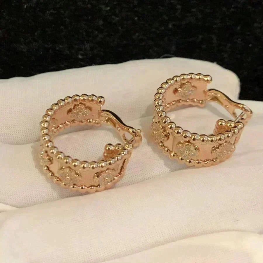 [Solara Jewelry ]ペルレ ダイヤモンド ピアス