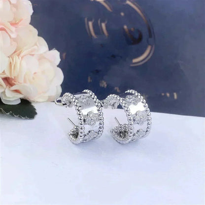 [Solara Jewelry ]ペルレ ダイヤモンド ピアス