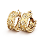 [Solara Jewelry ]PERLEE DIAMOND EARRINGS