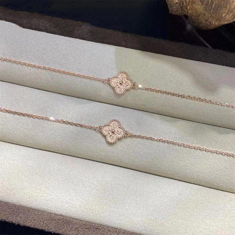 [Solara Jewelry] KLEEBlatt EinzELBLUMEN-ARMband