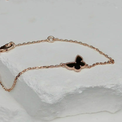 [Solara Jewelry ]BUTTERFLY ONYX バタフライブレスレット
