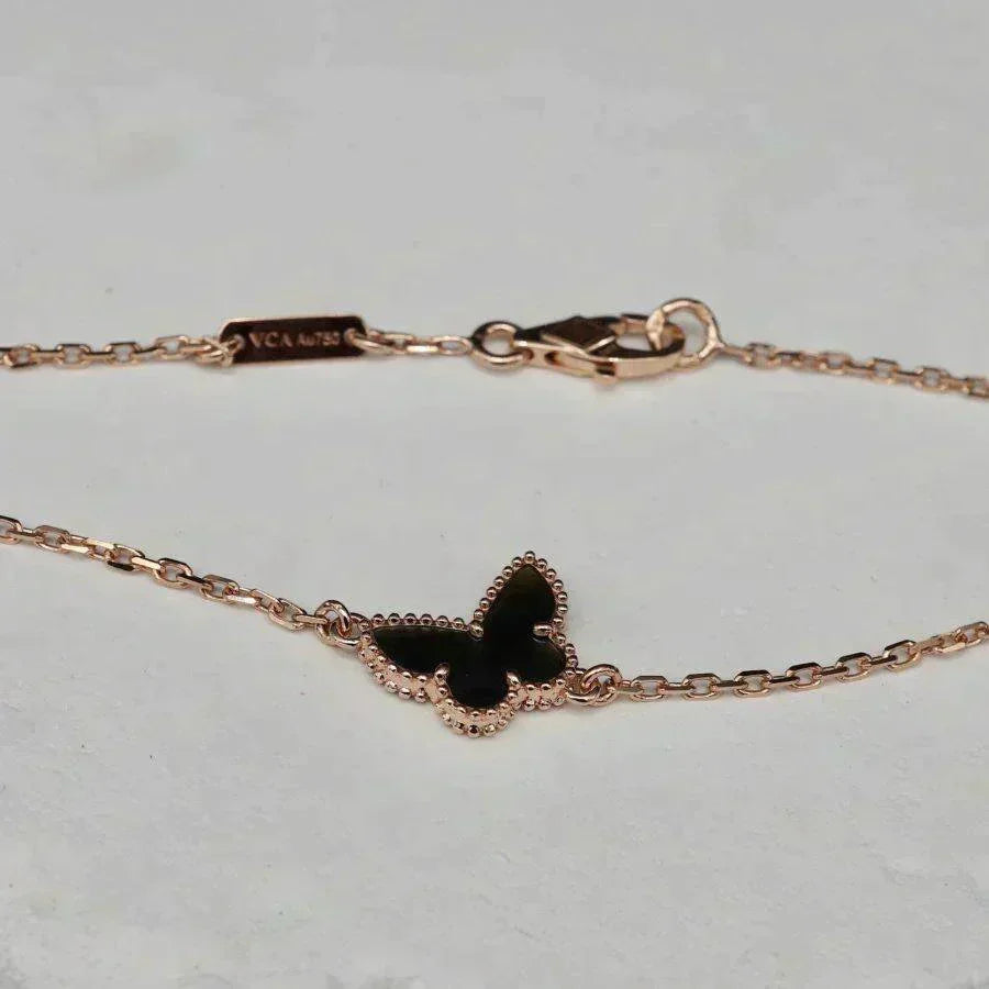 [Solara Jewelry ]BUTTERFLY ONYX バタフライブレスレット