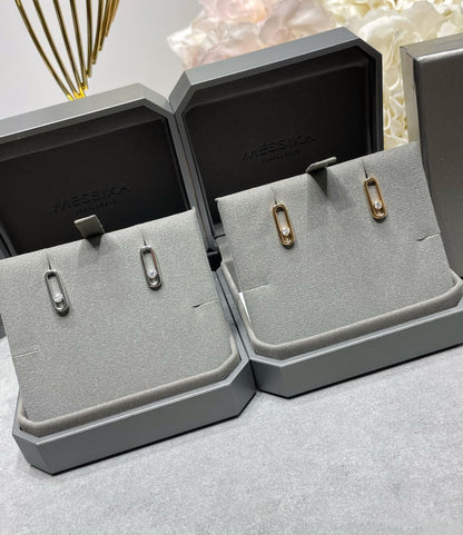 [Solara jewelry]MOVE UNO スモール 1 ダイヤモンド イヤリング