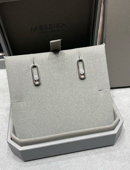 [Solara jewelry]MOVE UNO スモール 1 ダイヤモンド イヤリング