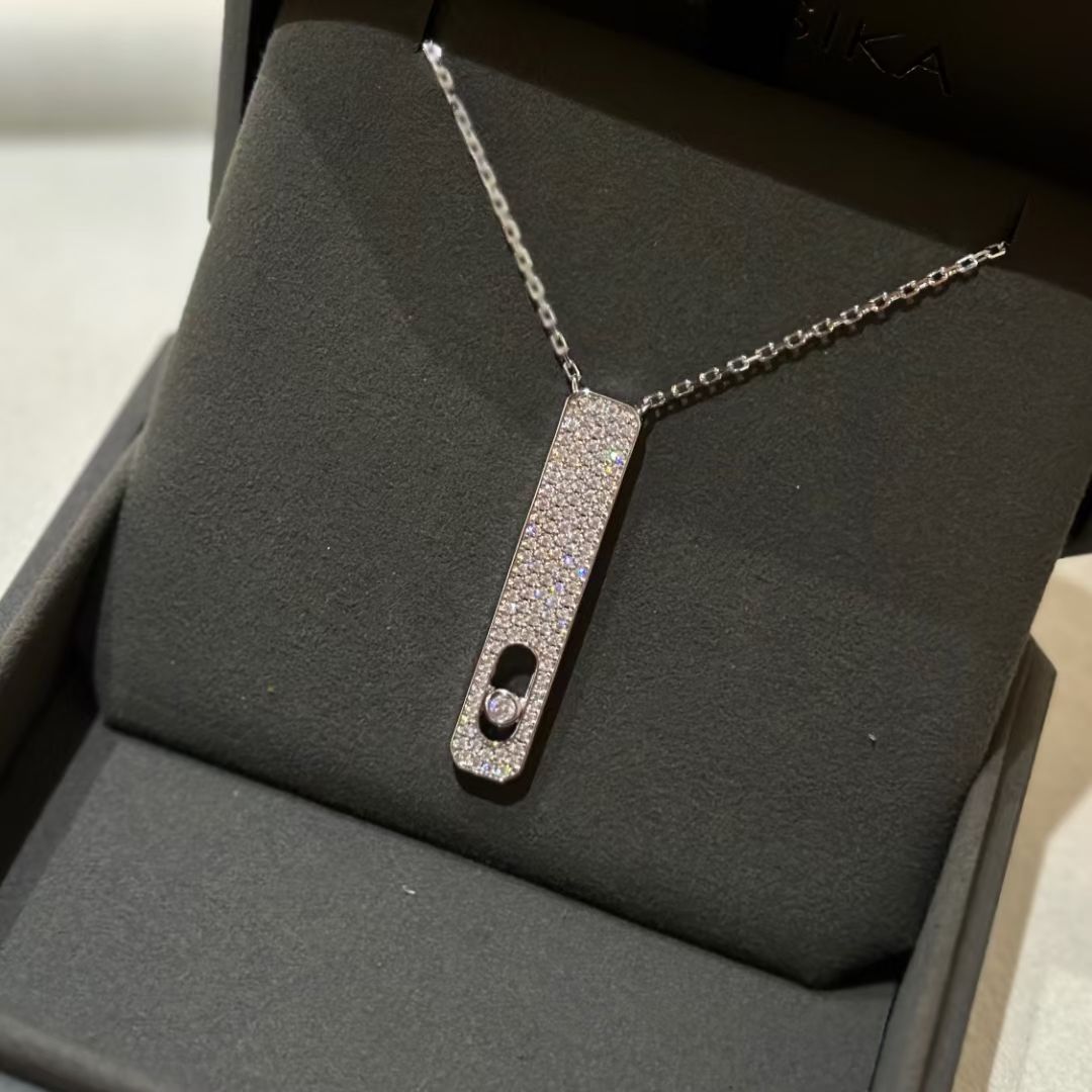 [Solara Schmuck]MEINE ERSTE HALSKETTE MIT DIAMANTPAVEE
