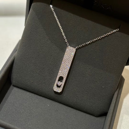 [Solara jewelry]初めてのダイヤモンドパヴェネックレス