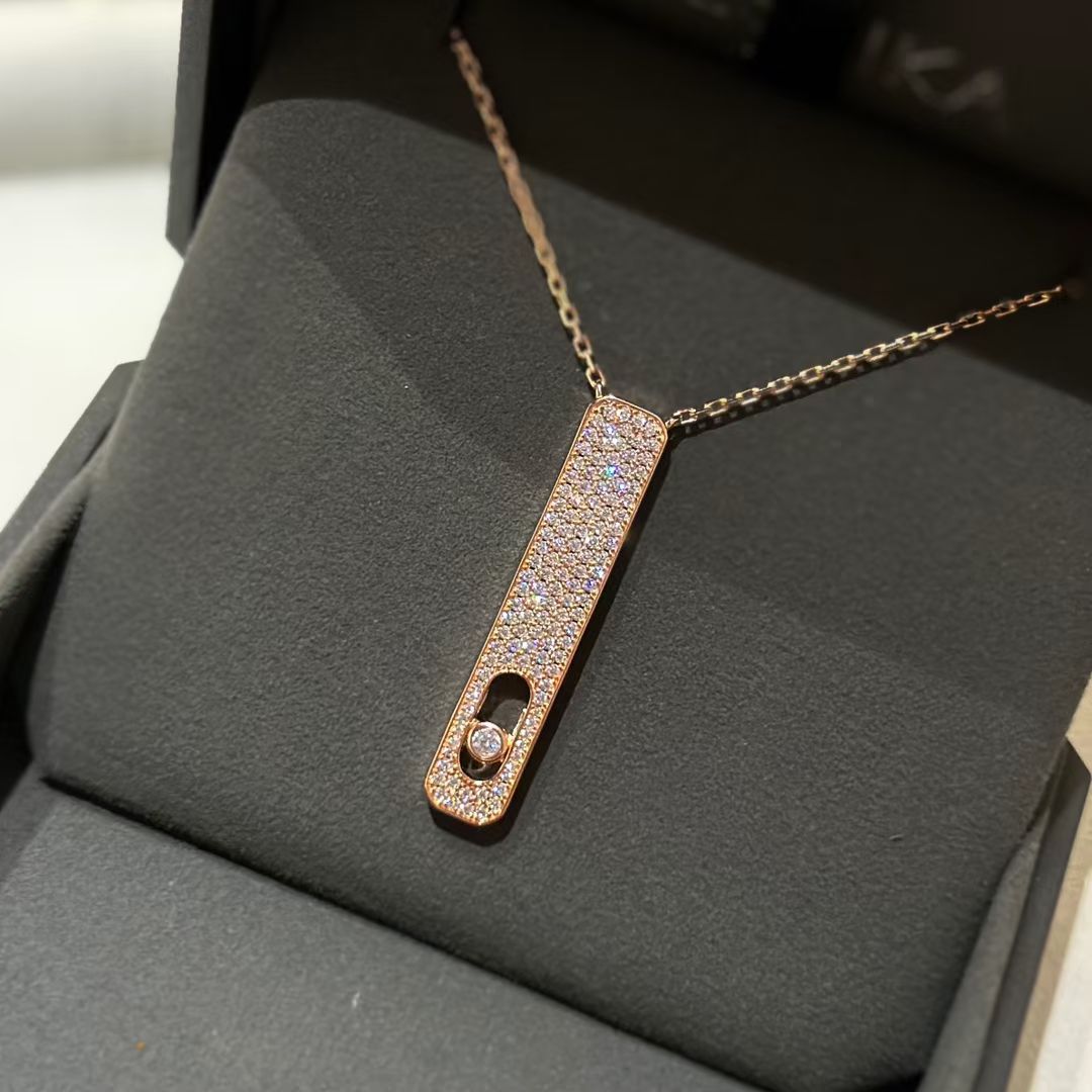 [Solara Schmuck]MEINE ERSTE HALSKETTE MIT DIAMANTPAVEE