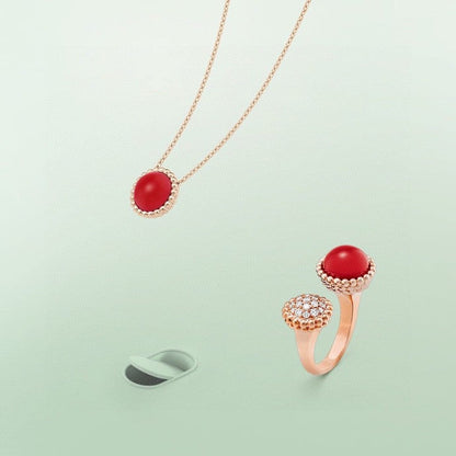 [Solara Jewelry ]PERLEE COULEURS DIAMANT ROSÉGOLD ZWISCHEN DEN FINGER-RING